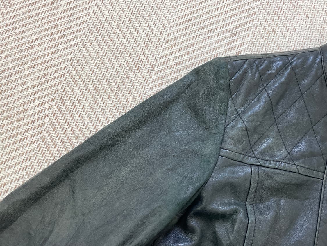 타미힐피거 썬페이딩 라이더 레더 자켓  J04220 상품이미지6