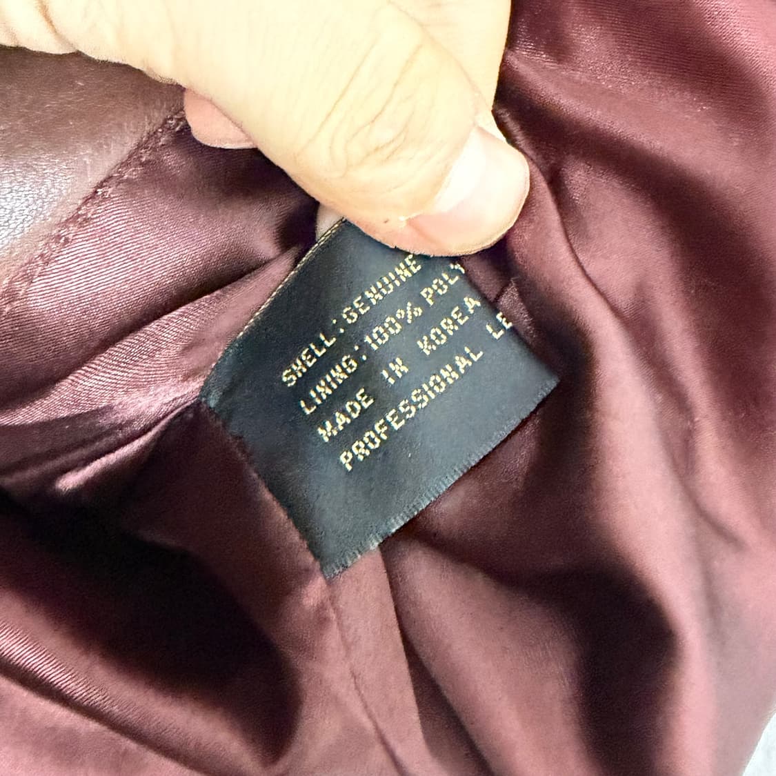 쇼트 양가죽 라이더 자켓 상품이미지8