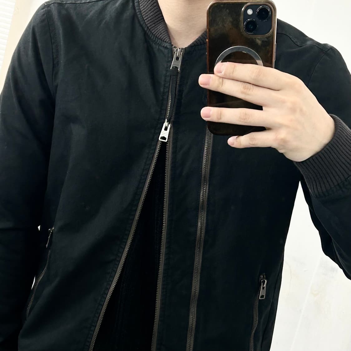 올세인츠 해밀턴 봄버 자켓 상품이미지4