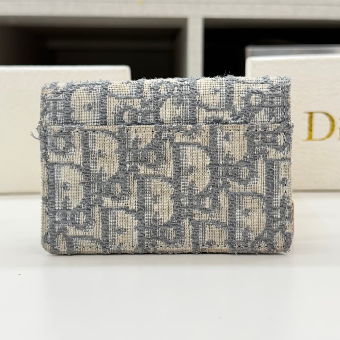 디올 오블리크 새들 카드지갑 상품이미지4