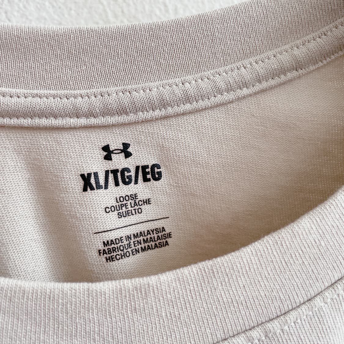 24SS 언더아머 헤비웨이트 아머 라벨 반팔티 상품이미지6