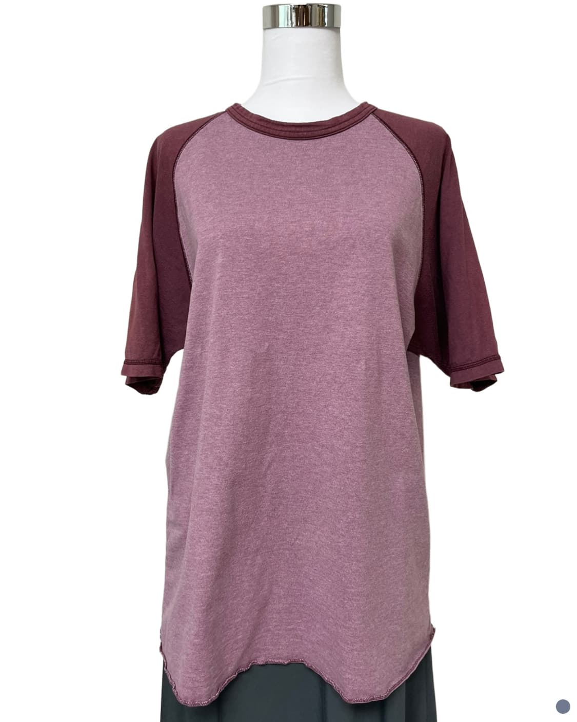 Purple overlock t shirt 상품이미지4