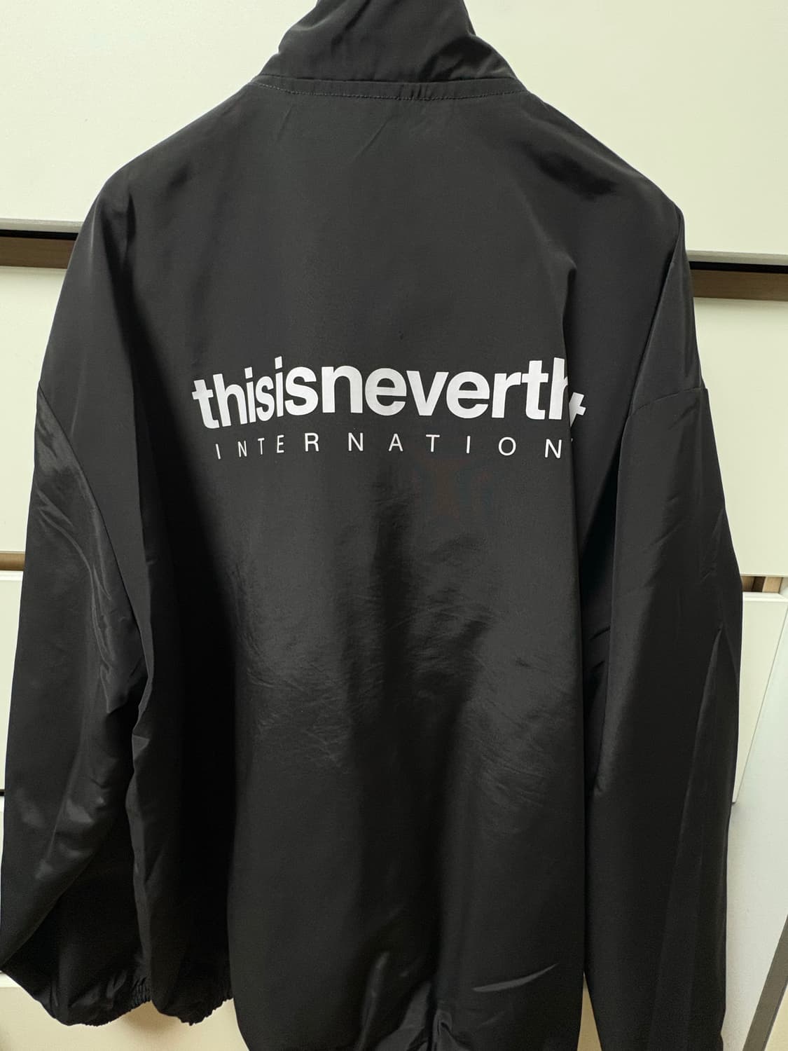디스이즈네버댓 팀 자켓 블랙 m size 상품이미지3