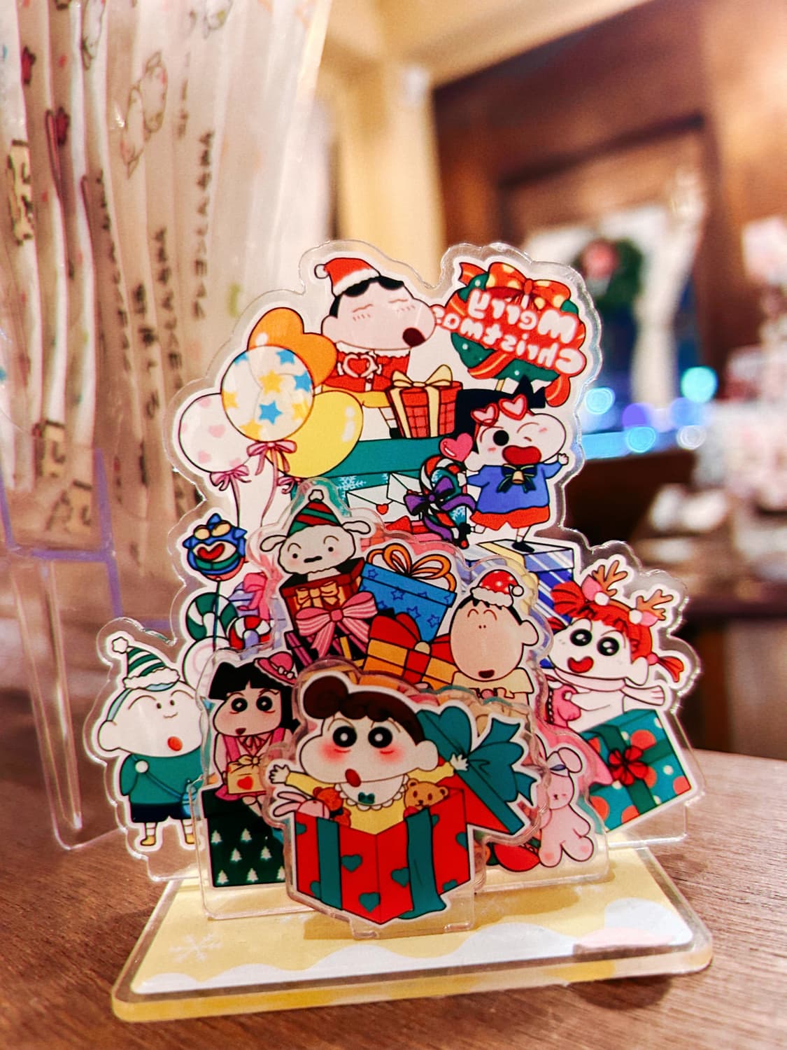 짱구 크리스마스 아크릴 트리 상품이미지2