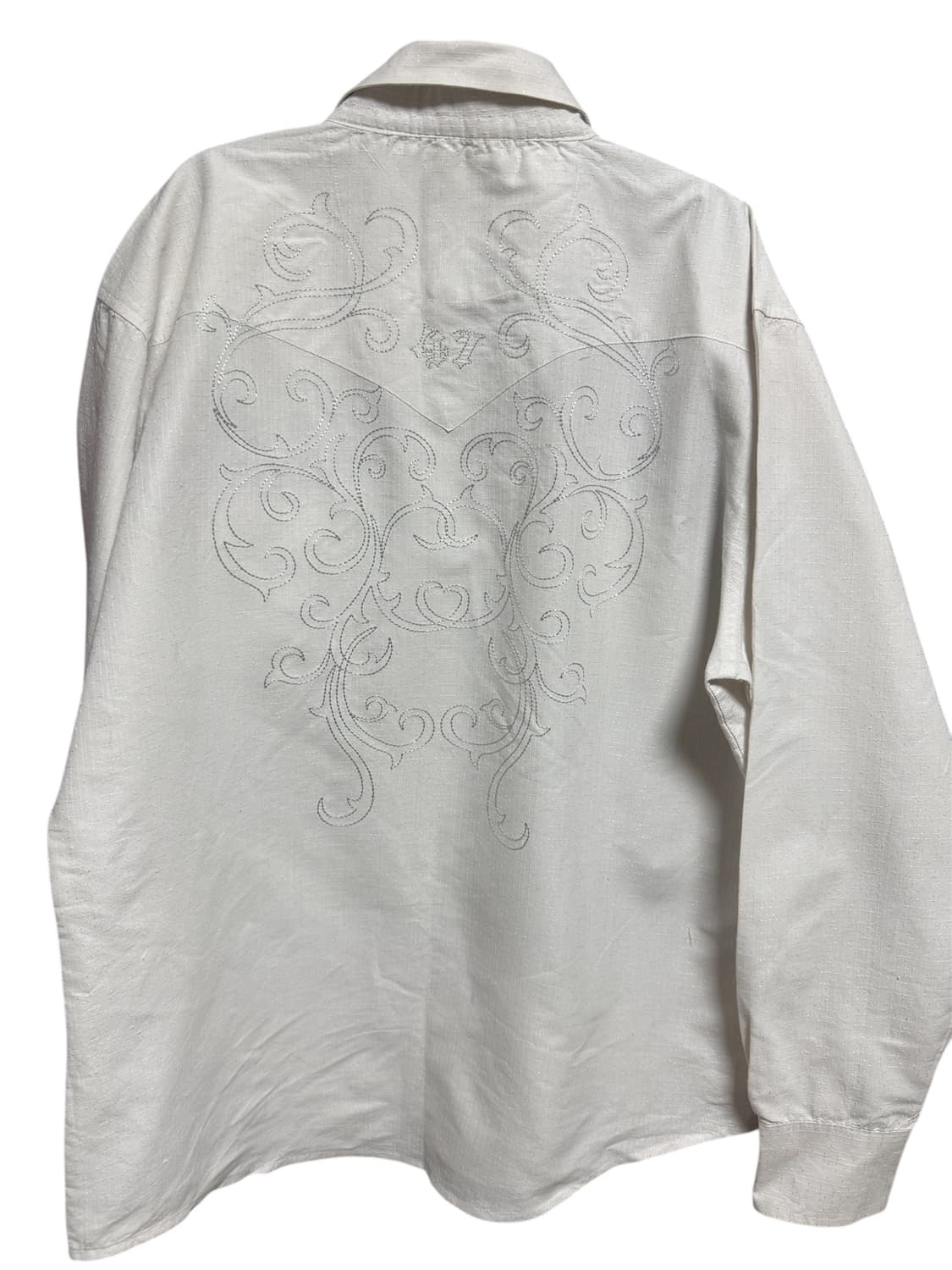 자수 포인트 빈티지 셔츠 ( 새상품 ) 상품이미지2