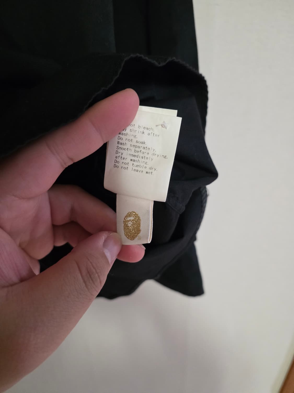 [L] 베이프 리플렉티브 카모 미니사루 셔츠 상품이미지7