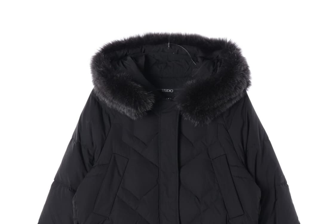 LAP STUDIO 폭스퍼 덕다운 패딩  상품이미지4