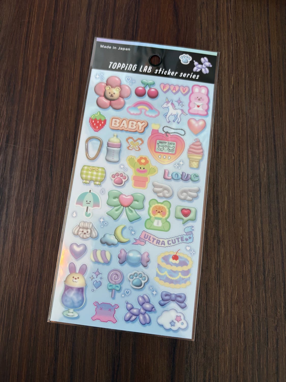 일본 토핑랩스티커 상품이미지1