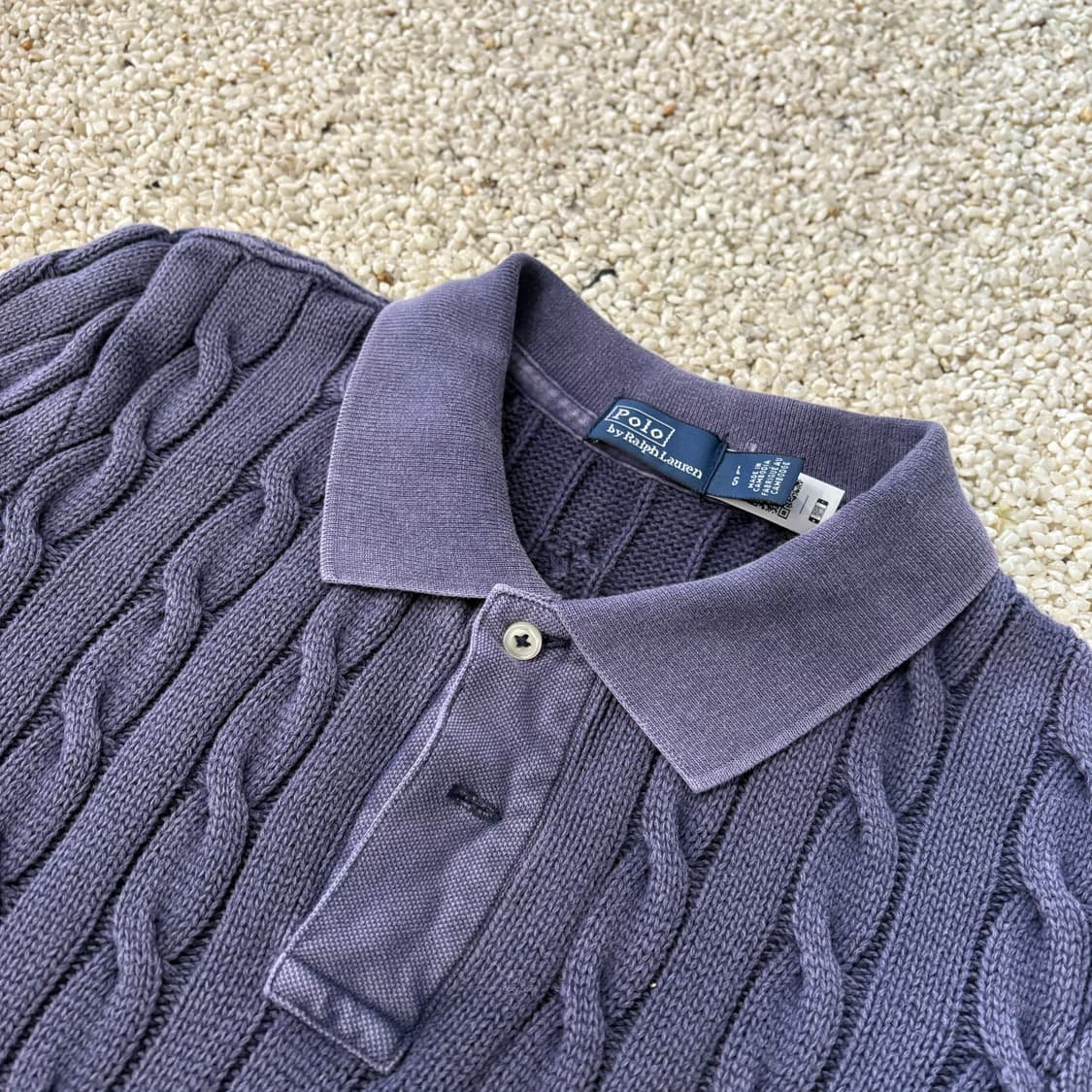 폴로 반팔 니트 상품이미지3