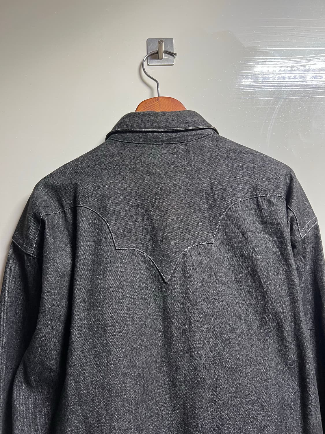 빈티지 락마운트 웨스턴 데님셔츠 상품이미지5