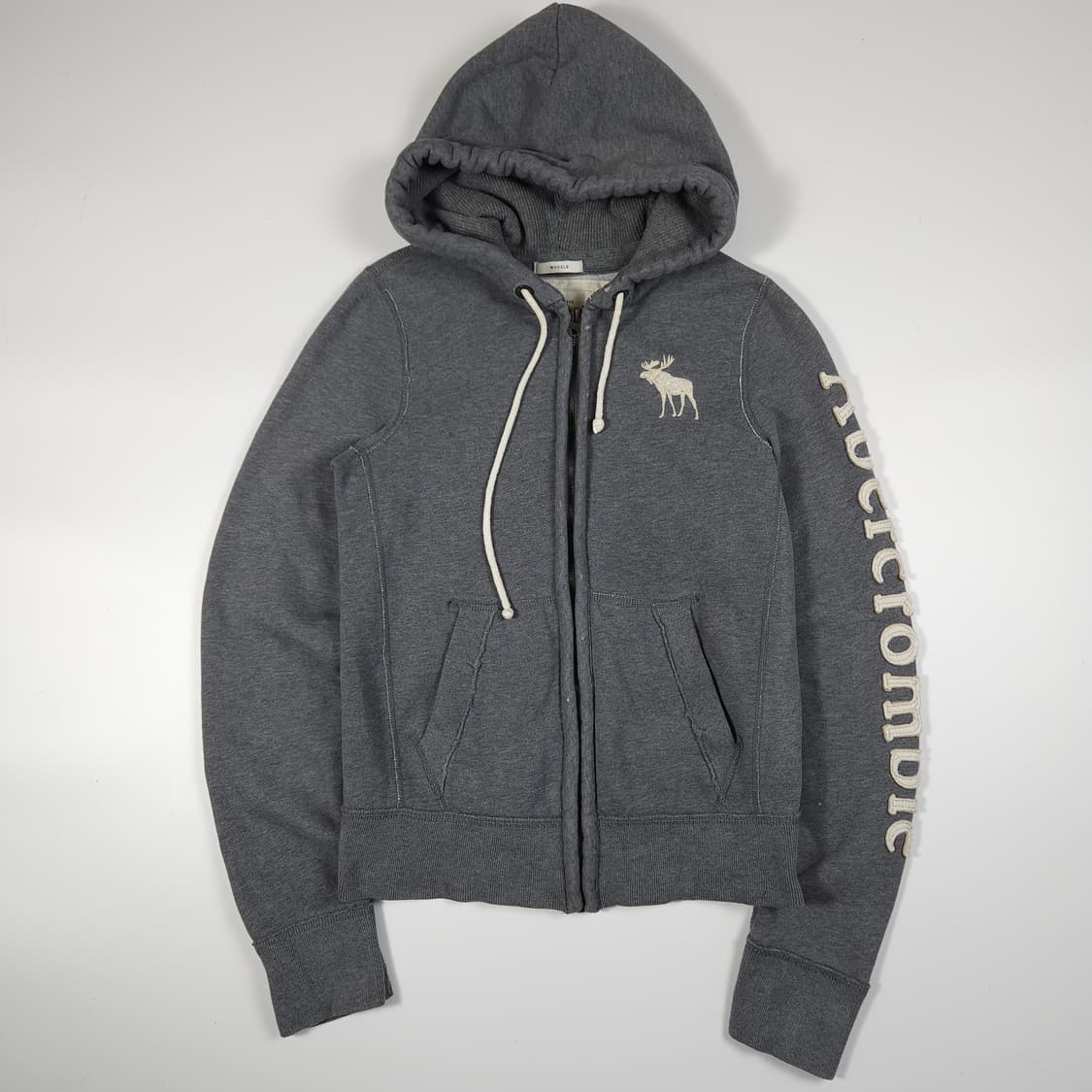 아베크롬비 그레이 후드집업  상품이미지1