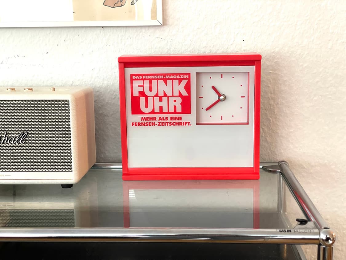 70년대 독일 Funk Uhr 광고 시계 빈티지 유럽 레트로 미드센츄리  상품이미지6
