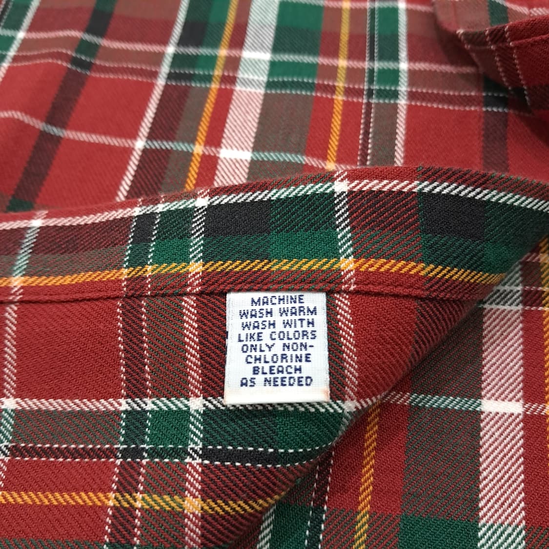 CN874 L 폴로 랄프로렌 크리스마스 타탄체크 플란넬 긴팔 셔츠 남방 상품이미지6