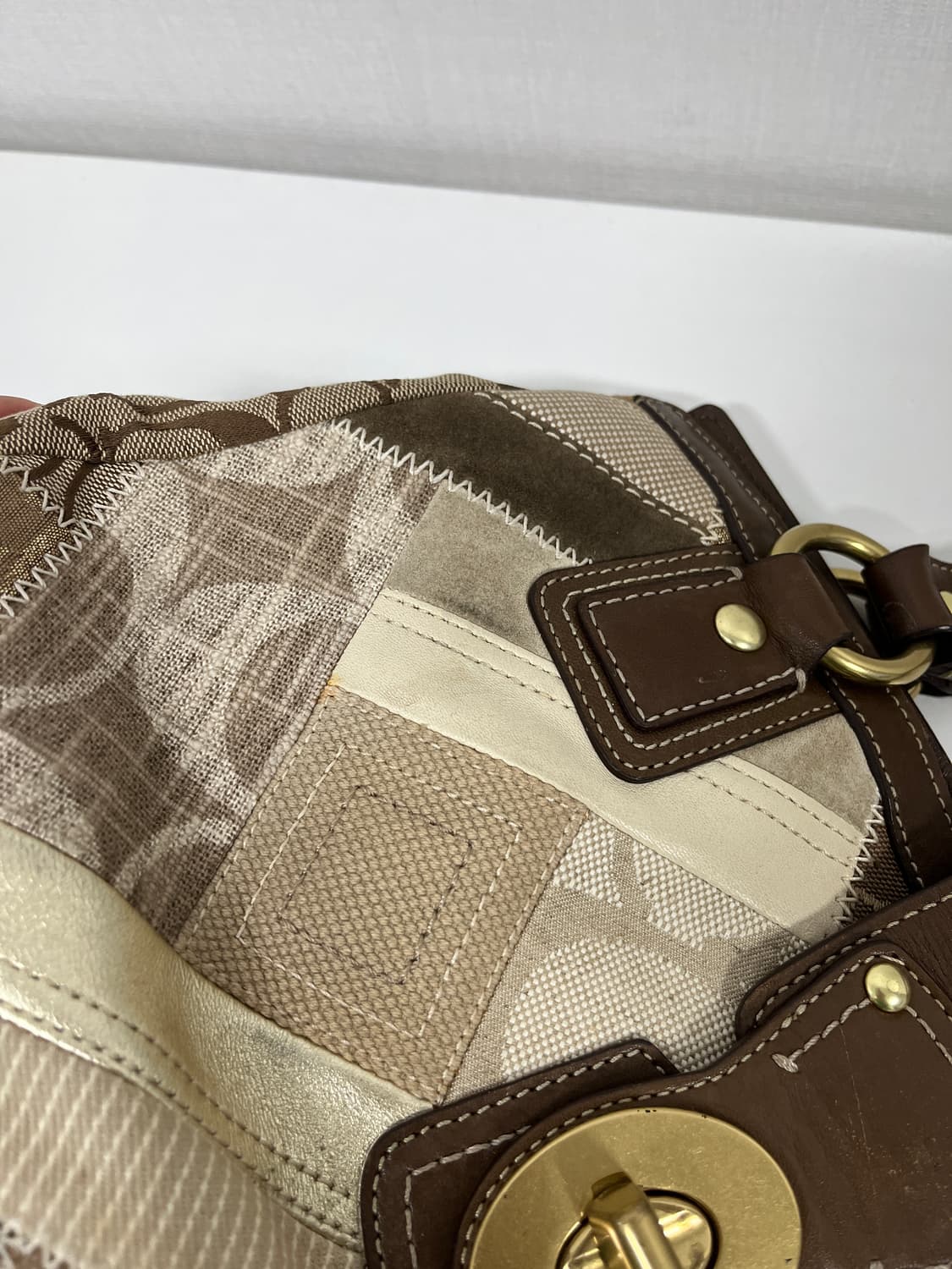 코치 패치워크 숄더백 상품이미지6