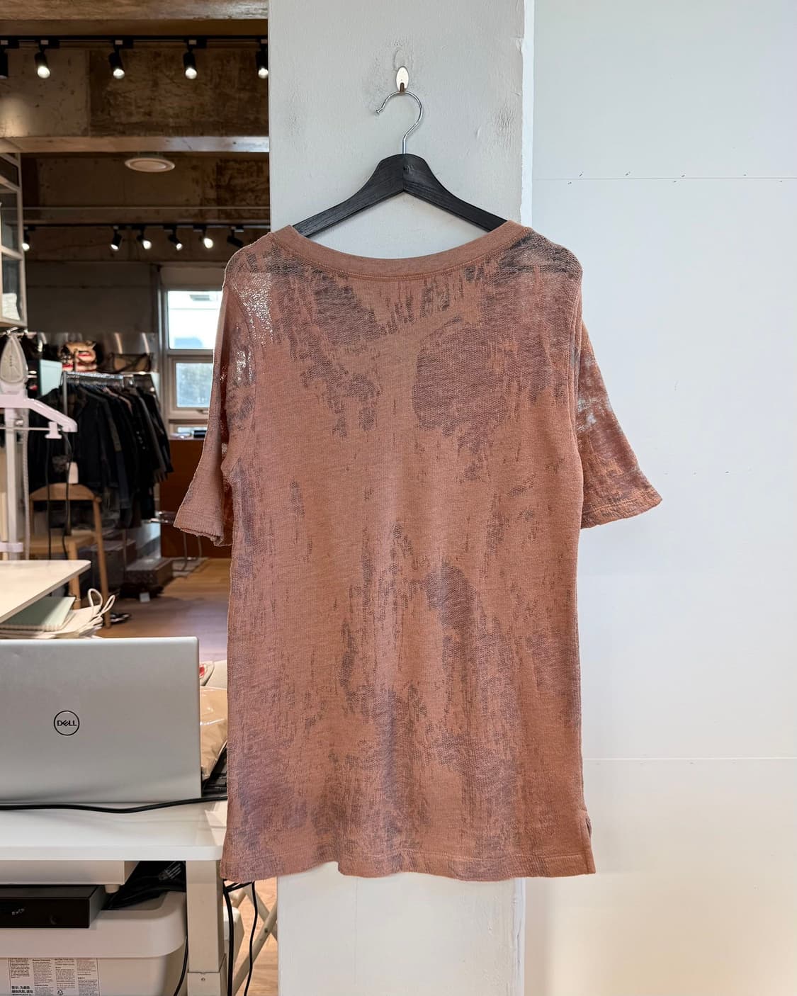 드리스 반 노튼 오렌지 스크래치 하프티  상품이미지7