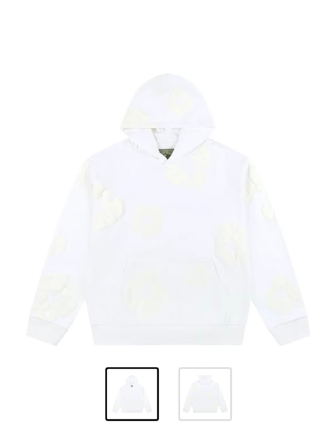 데님티어스 후드 반바지 셋업 상품이미지1