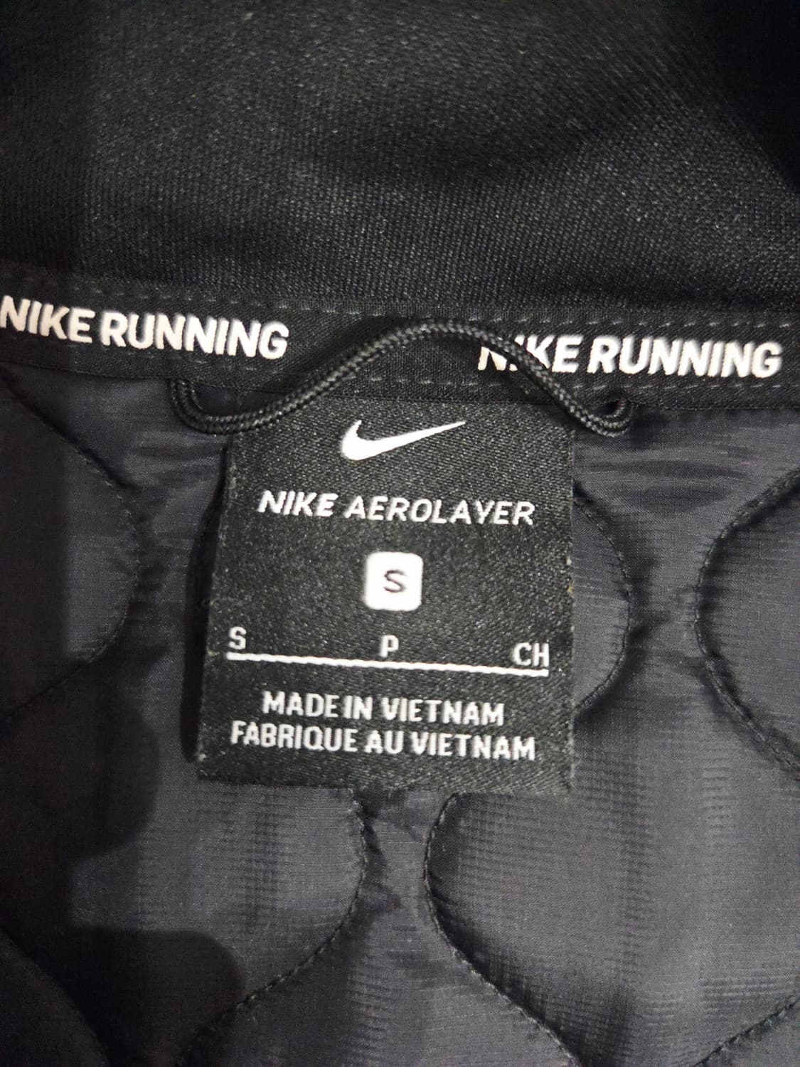 나이키 에어로레이어 러닝 패딩 베스트 블랙 상품이미지6