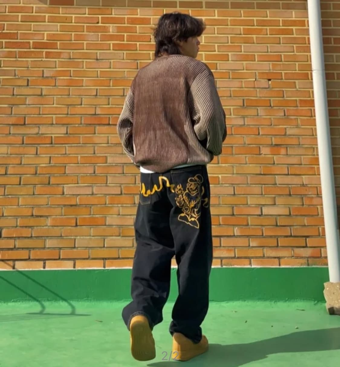 [M]위캔더스  DWARF DENIM PANTS (BLACK) 상품이미지1