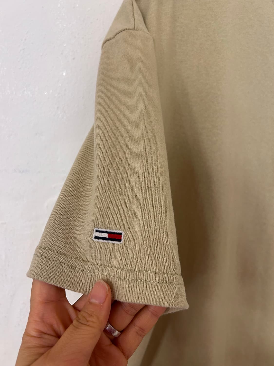 타미진스 반팔티 베이지 M (실측 100) 상품이미지6