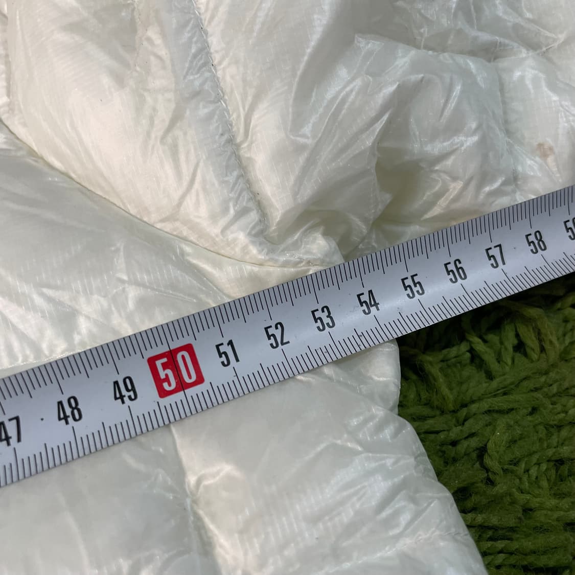 몽벨 화이트 경량패딩 상품이미지6