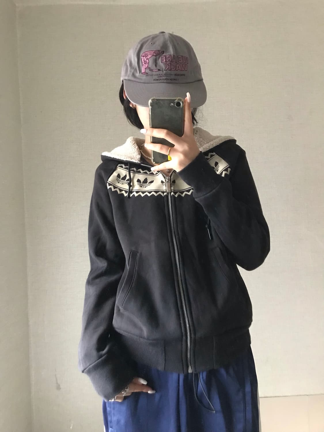 아디다스 노르딕 퍼후드집업 상품이미지4