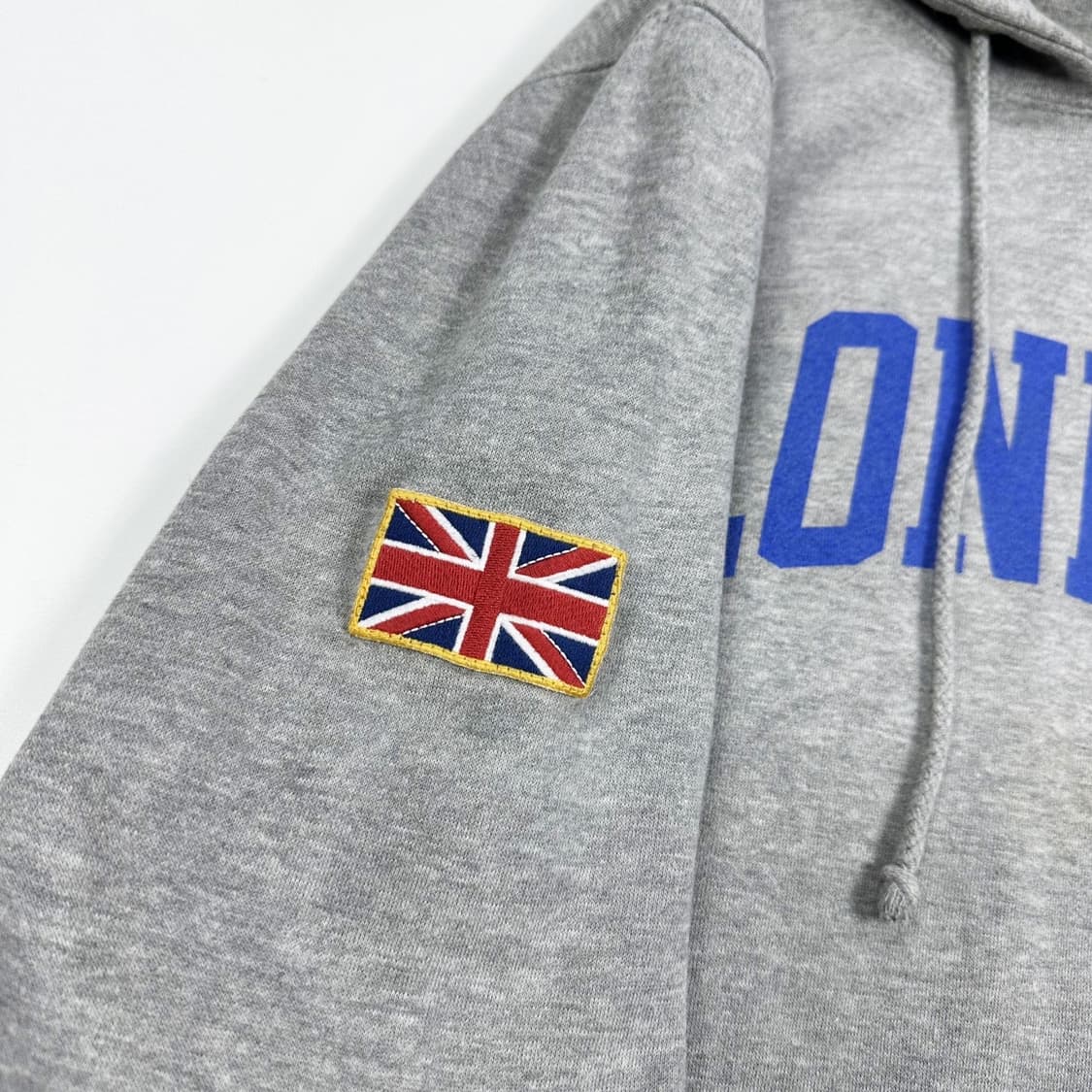 스투시 월드투어 런던 그레이 후드티 (L) 상품이미지4