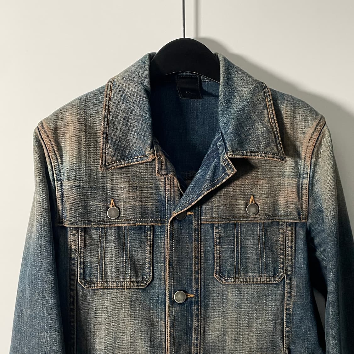 05ss 디올 에디슬리먼 녹워싱 데님자켓 (onp.281)   상품이미지4