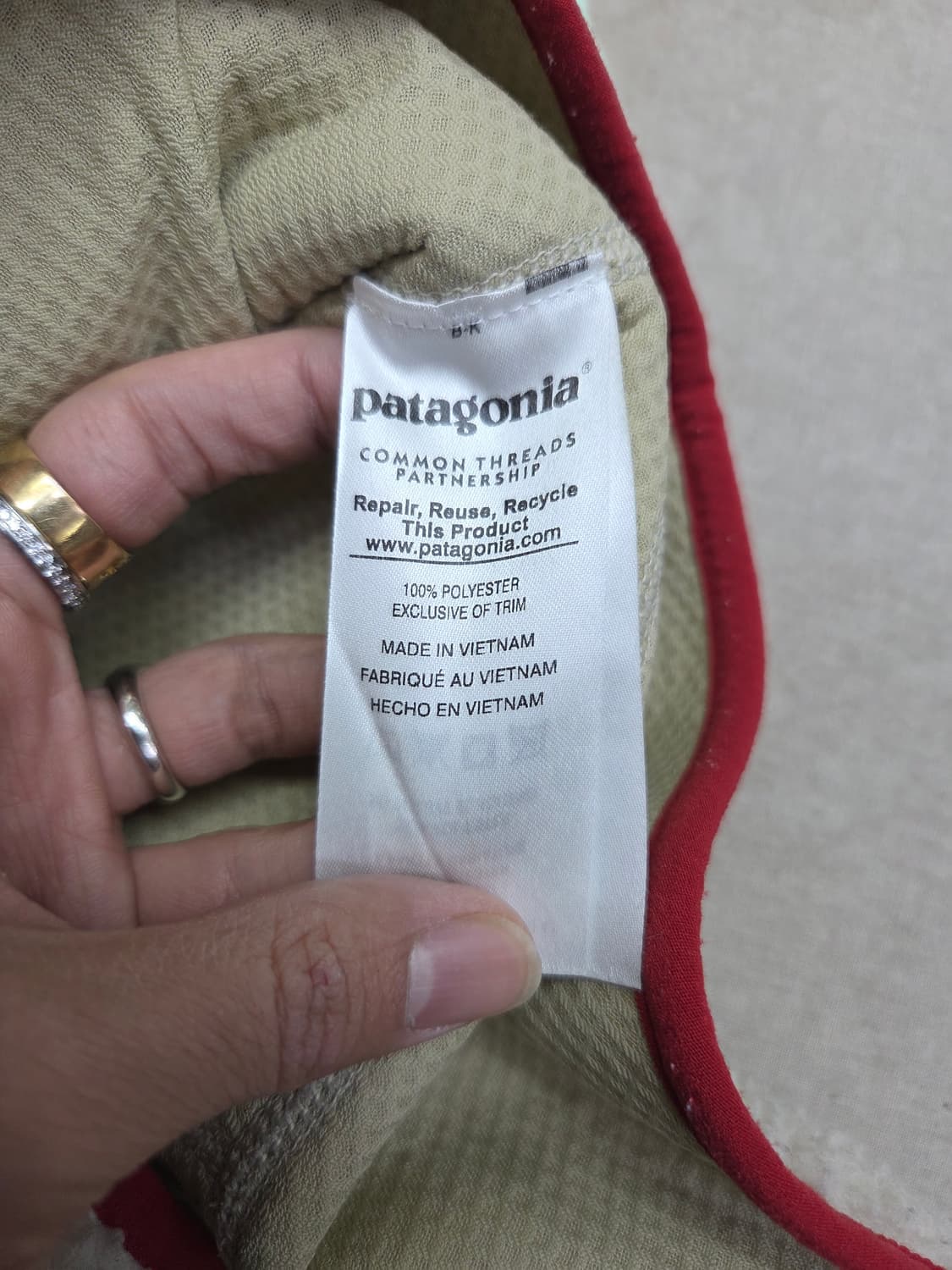 파타고니아 레트로 후리스 xs 상품이미지5