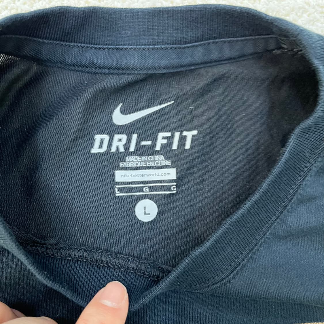L 나이키 드라이핏 프린팅 반팔 티셔츠 0305M 상품이미지2