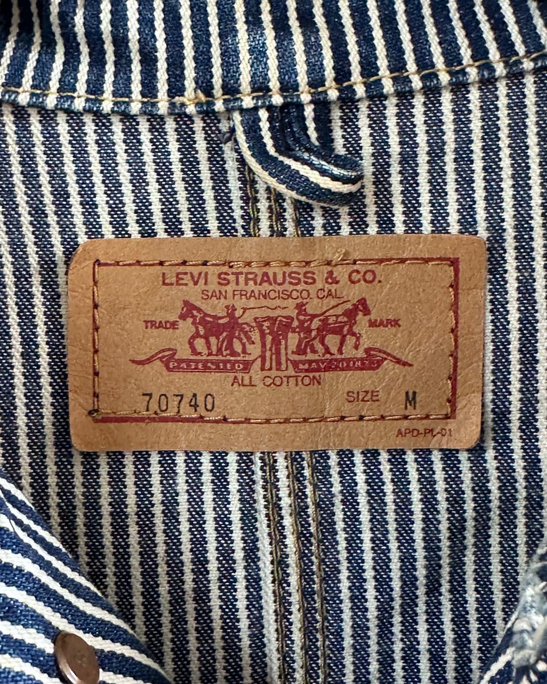 리바이스 히코리 데님 초어 자켓 (va.61) 상품이미지7