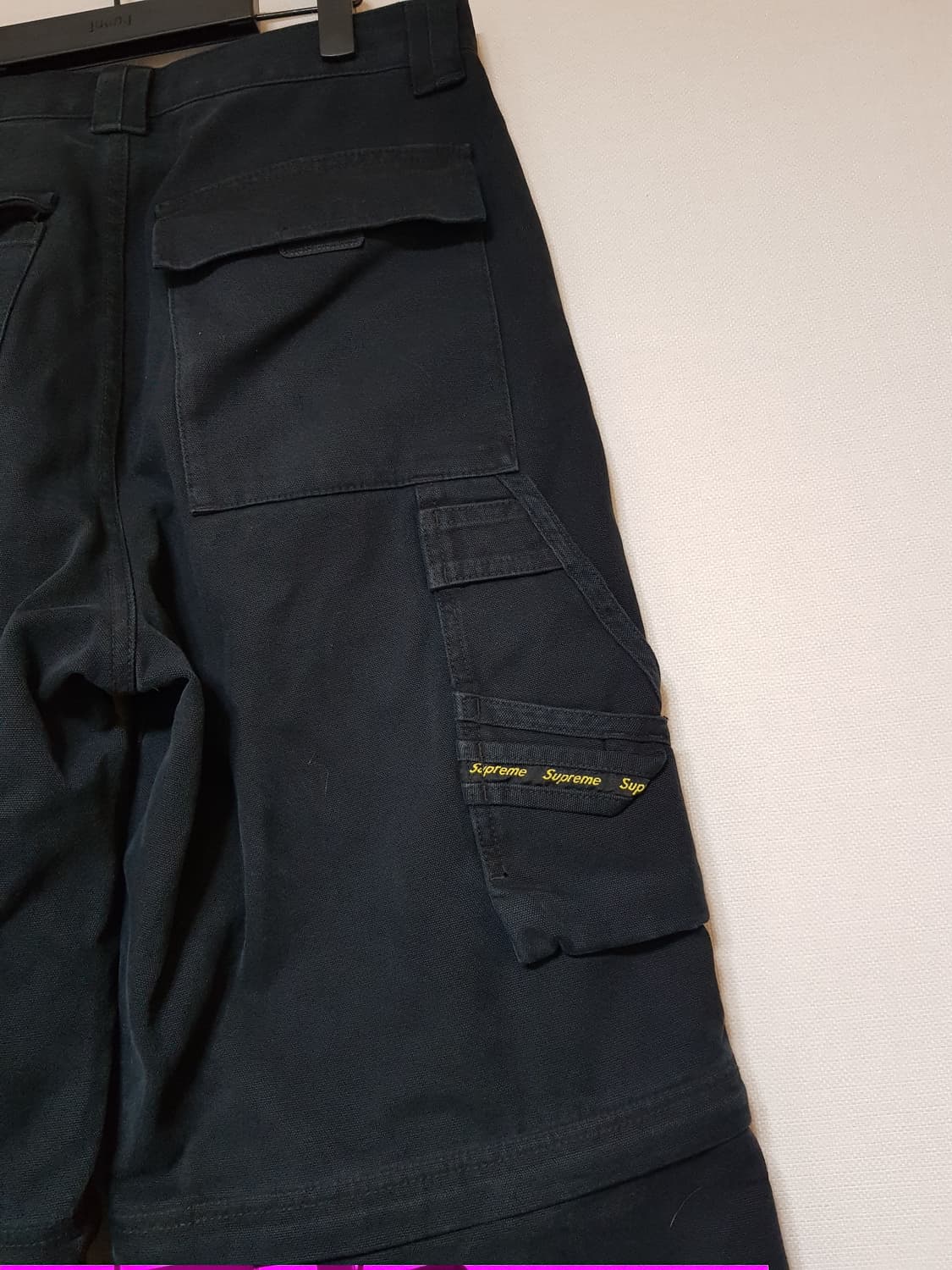 슈프림 집 오프 유틸리티 카고 팬츠 블랙 25FW 상품이미지4