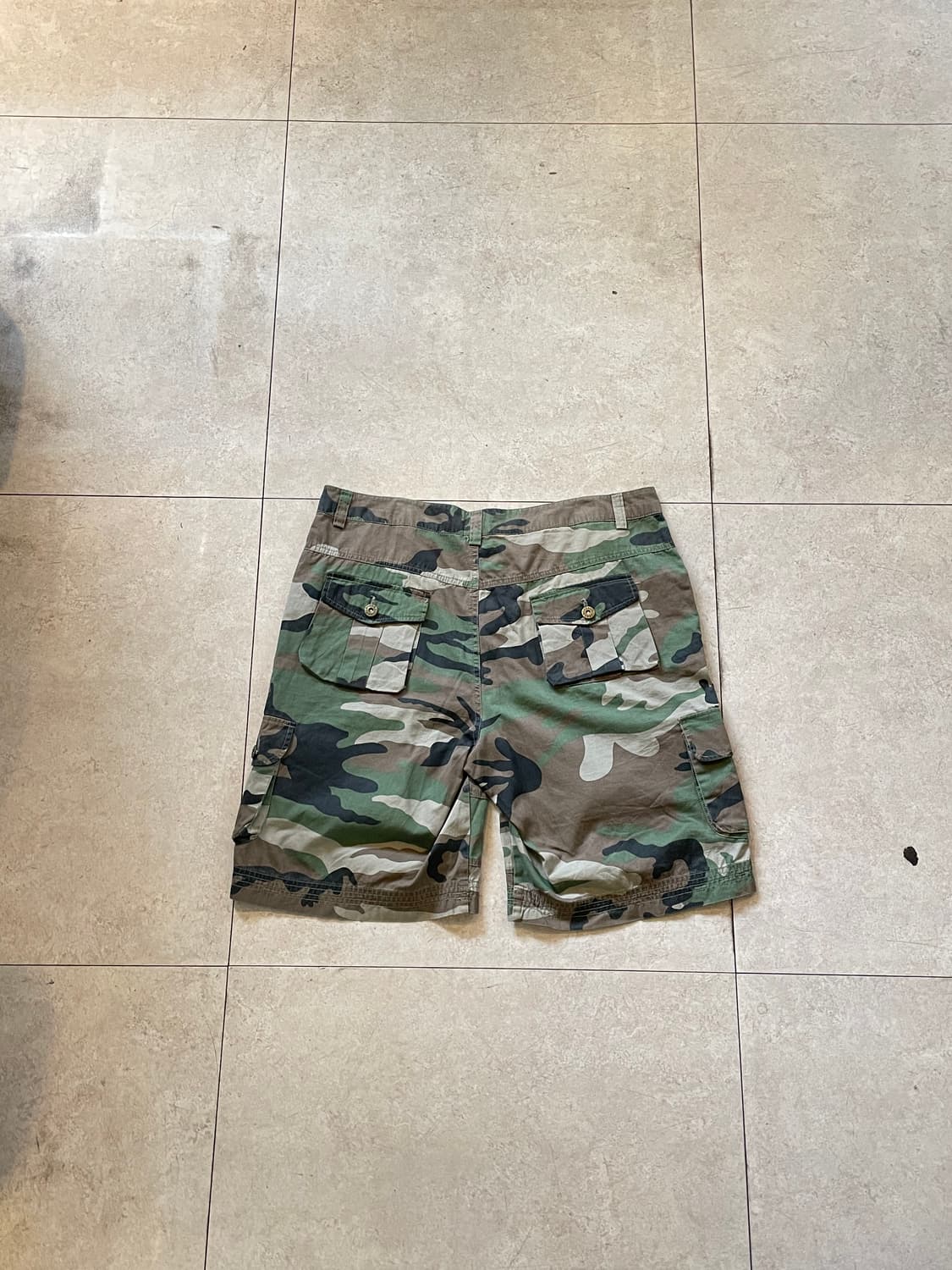 6-포켓 밀리터리 카고 반바지 카모 상품이미지1