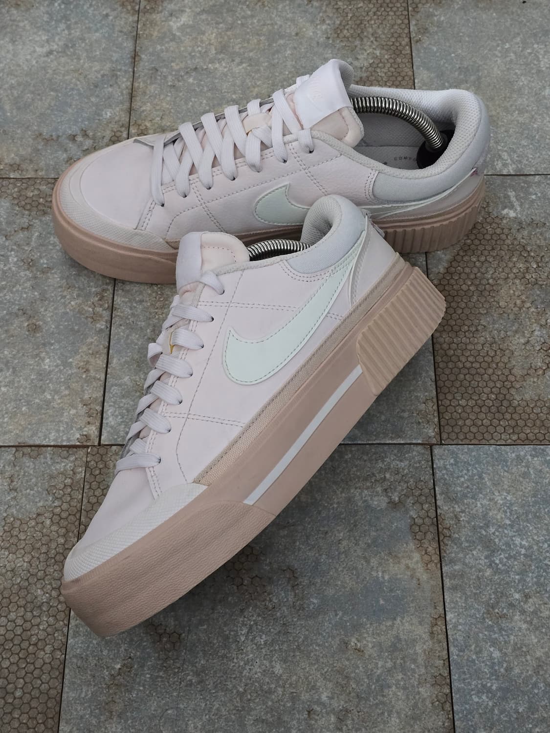 (250)나이키 코트 레거시 리프트 핑크 상품이미지3