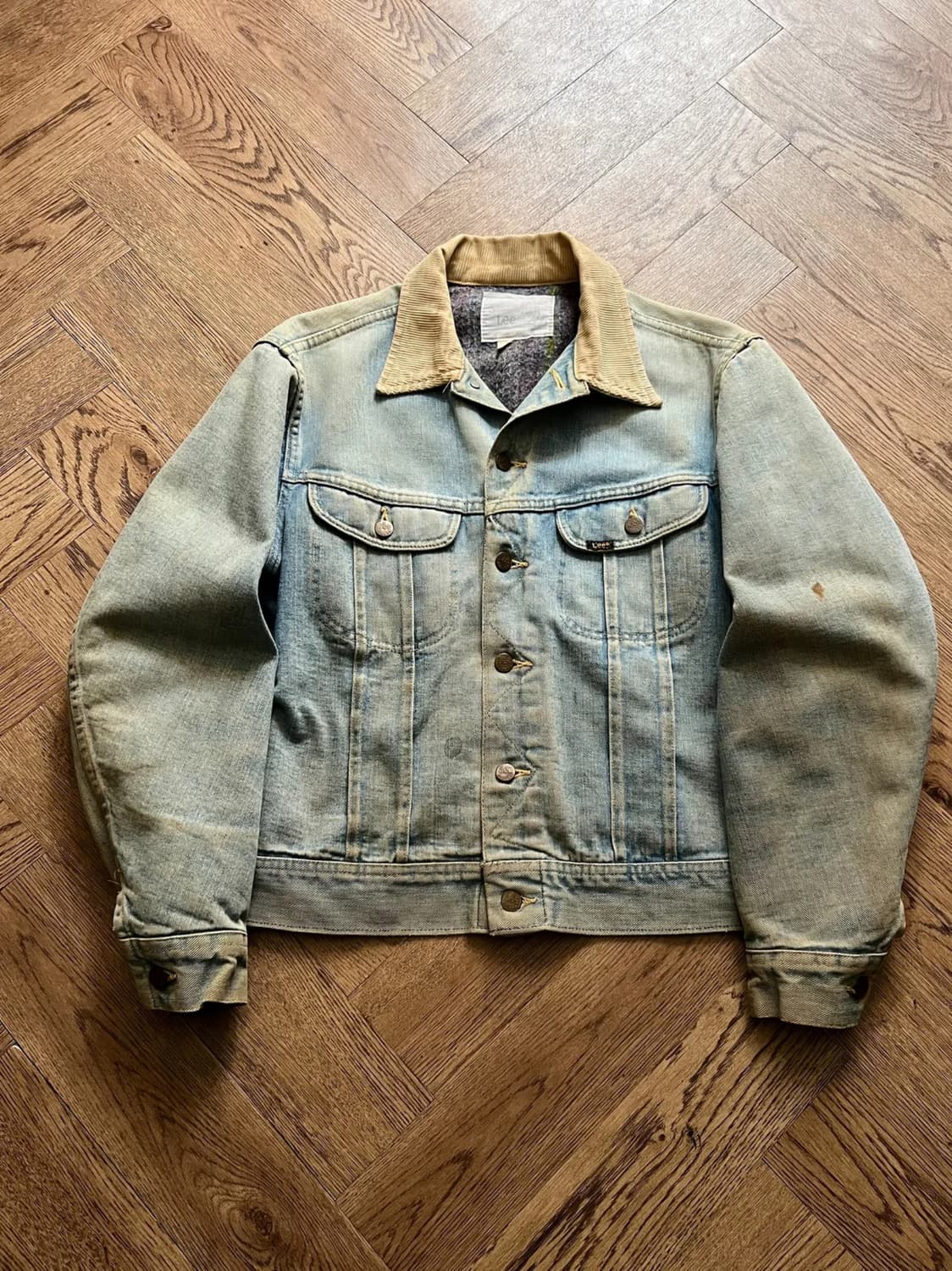 [M]70's Lee USA 스톰라이더 블랭킷 데님 트러커 자켓 R7 상품이미지1