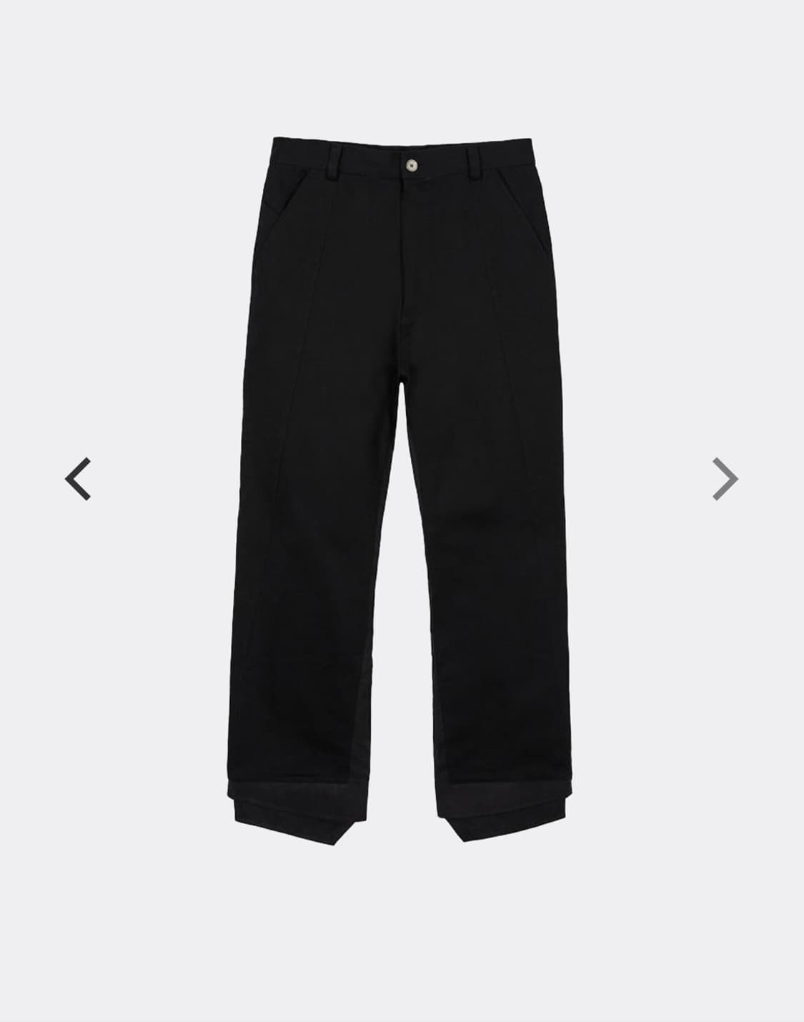 XLIM ep.2 04 trousers pants black 1사이즈 상품이미지1