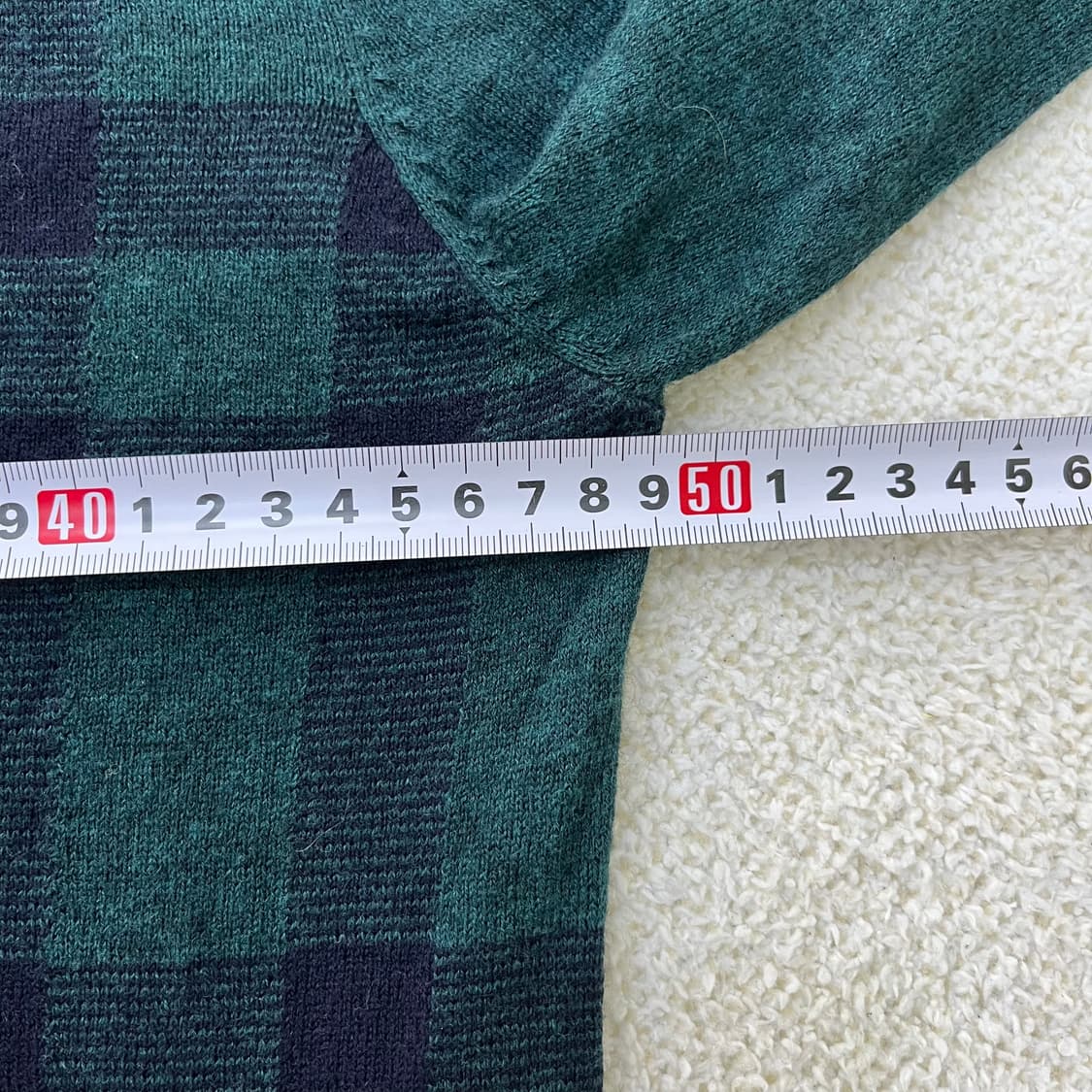 M 타미힐피거 체크 니트 가디건 0323M 상품이미지6