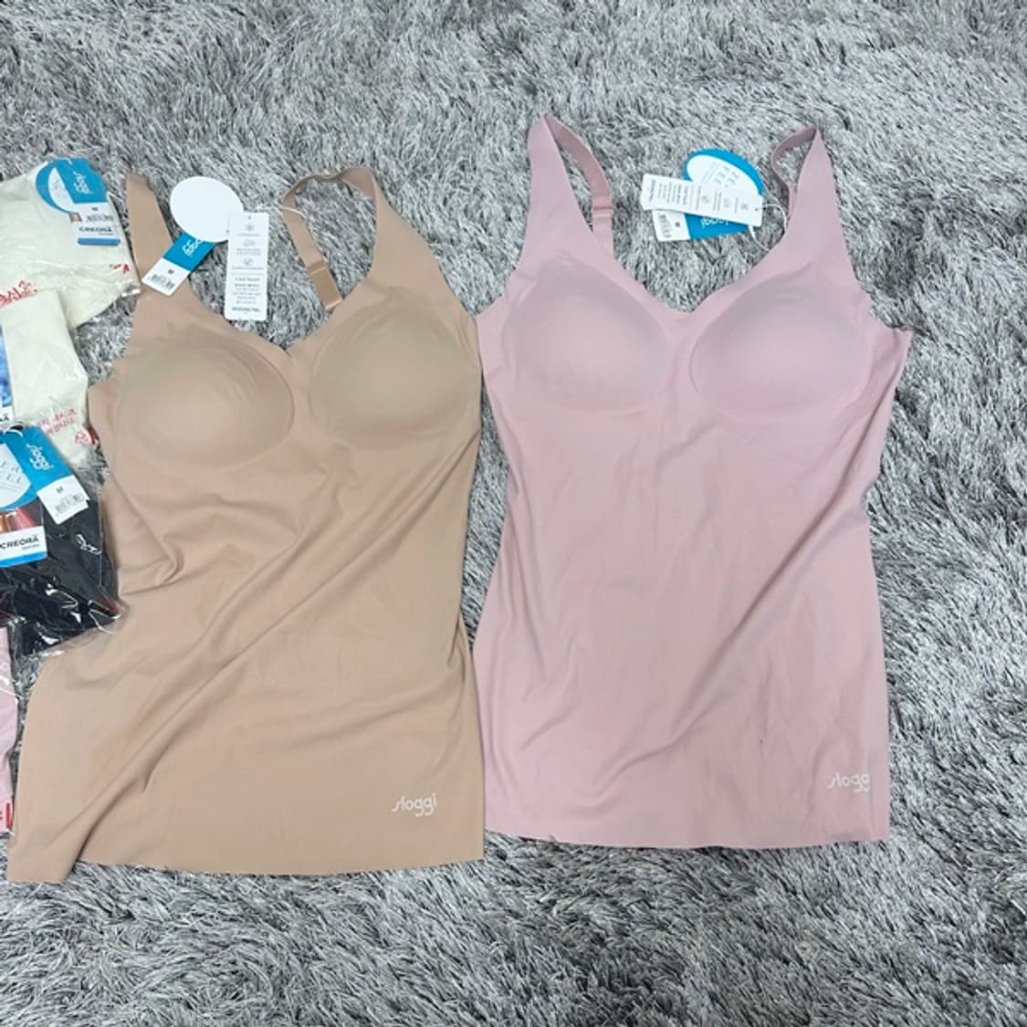 CREORA 여자 나시브라 팬티 세트 3종 + 나시브라1 새제품 M 상품이미지2