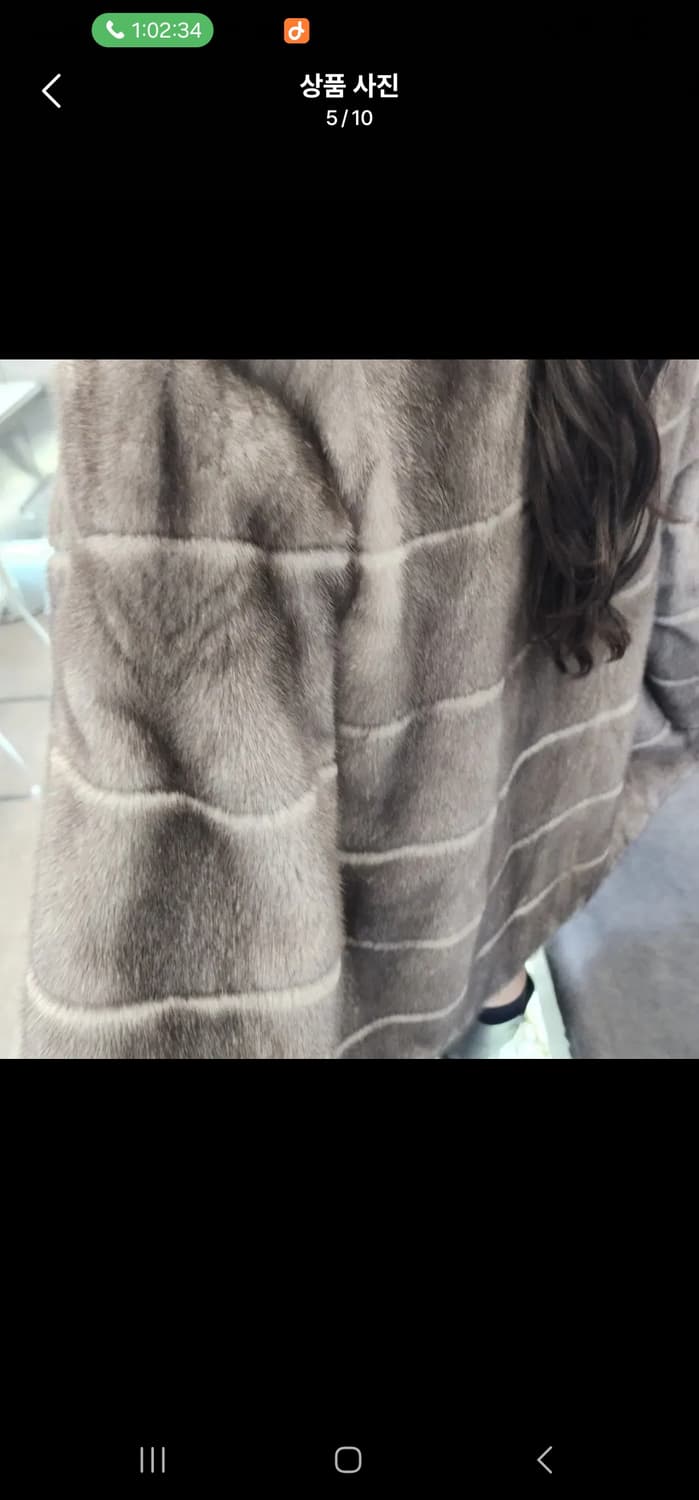 마지막1벌 )동우모피 나파밍크코트 새제품 (착샷0) 상품이미지5