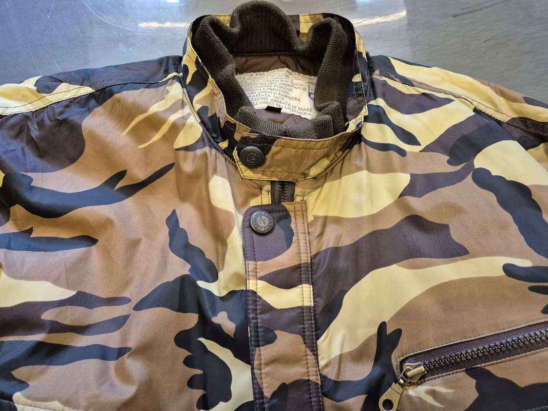 90s Marina militare italiana 덕카모 봄버 상품이미지4