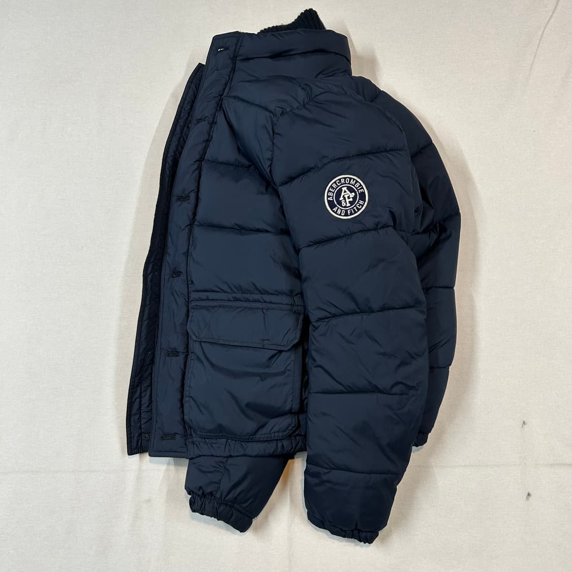 M) 아베크롬비 네이비 패딩 점퍼 상품이미지4