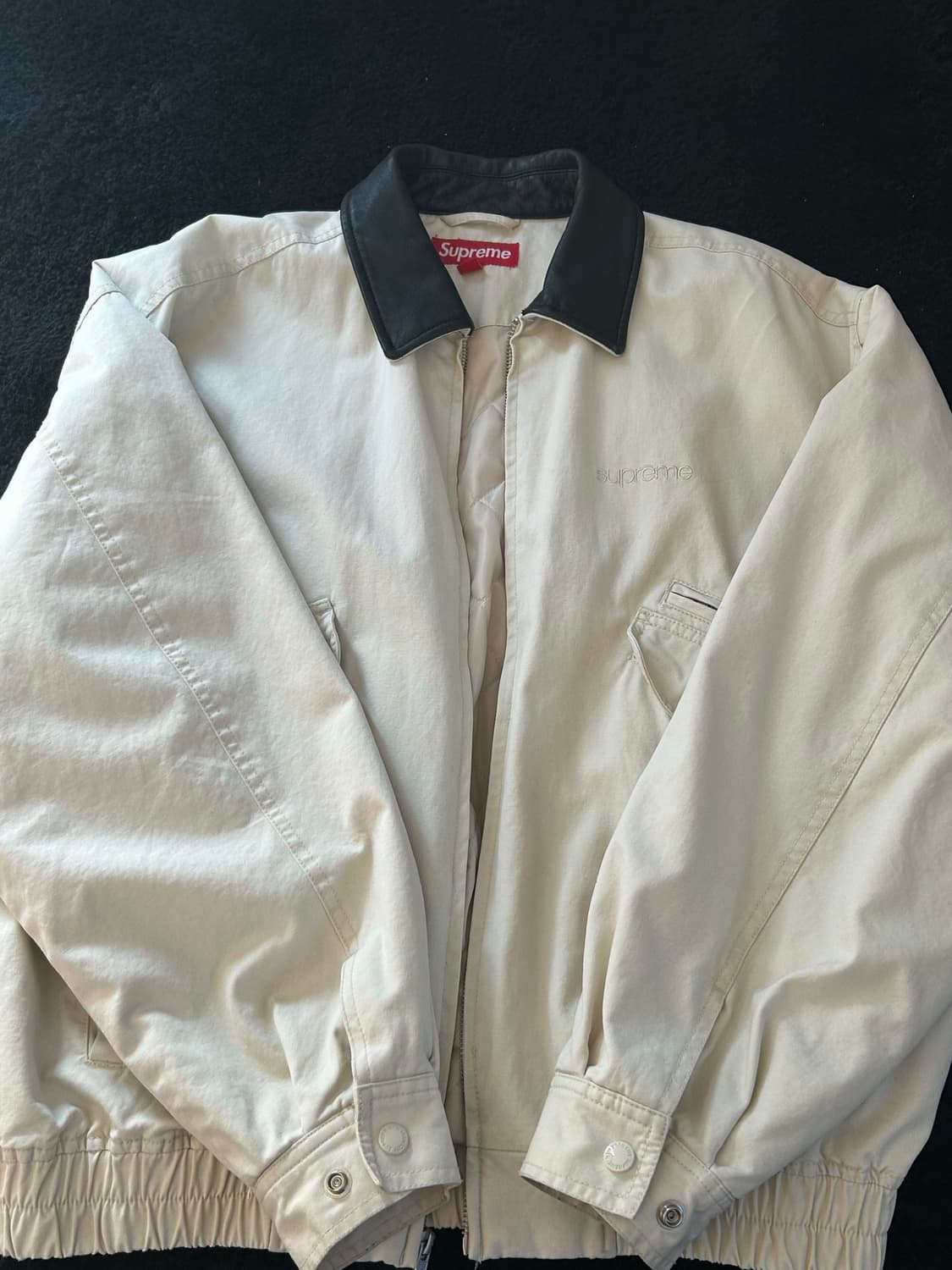 슈프림 레더 워크자켓 상품이미지1