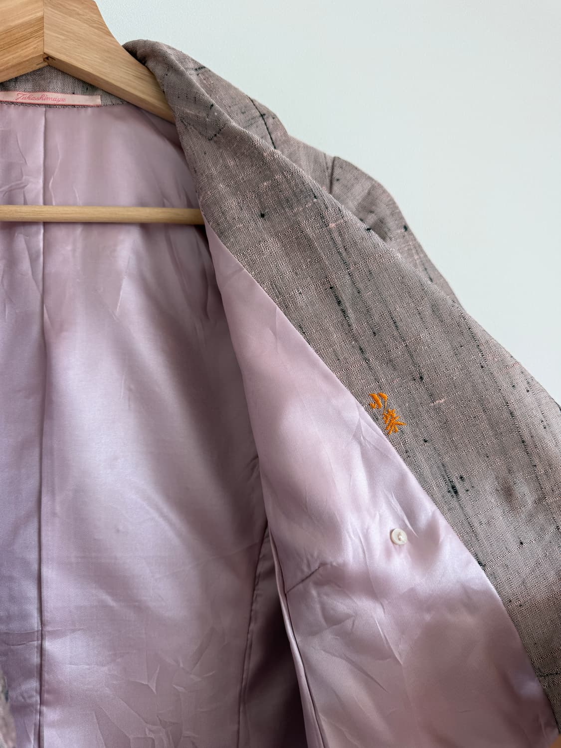 Pre owned 린넨 더블 트렌치 코트 상품이미지10