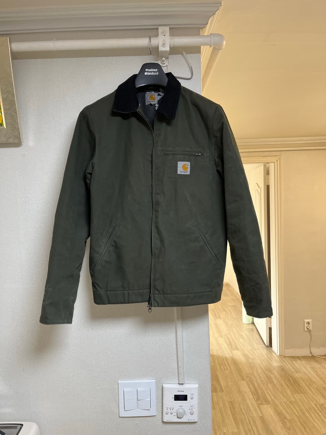 칼하트 wip(윕) 디트로이트 자켓 올리브 M 상품이미지1