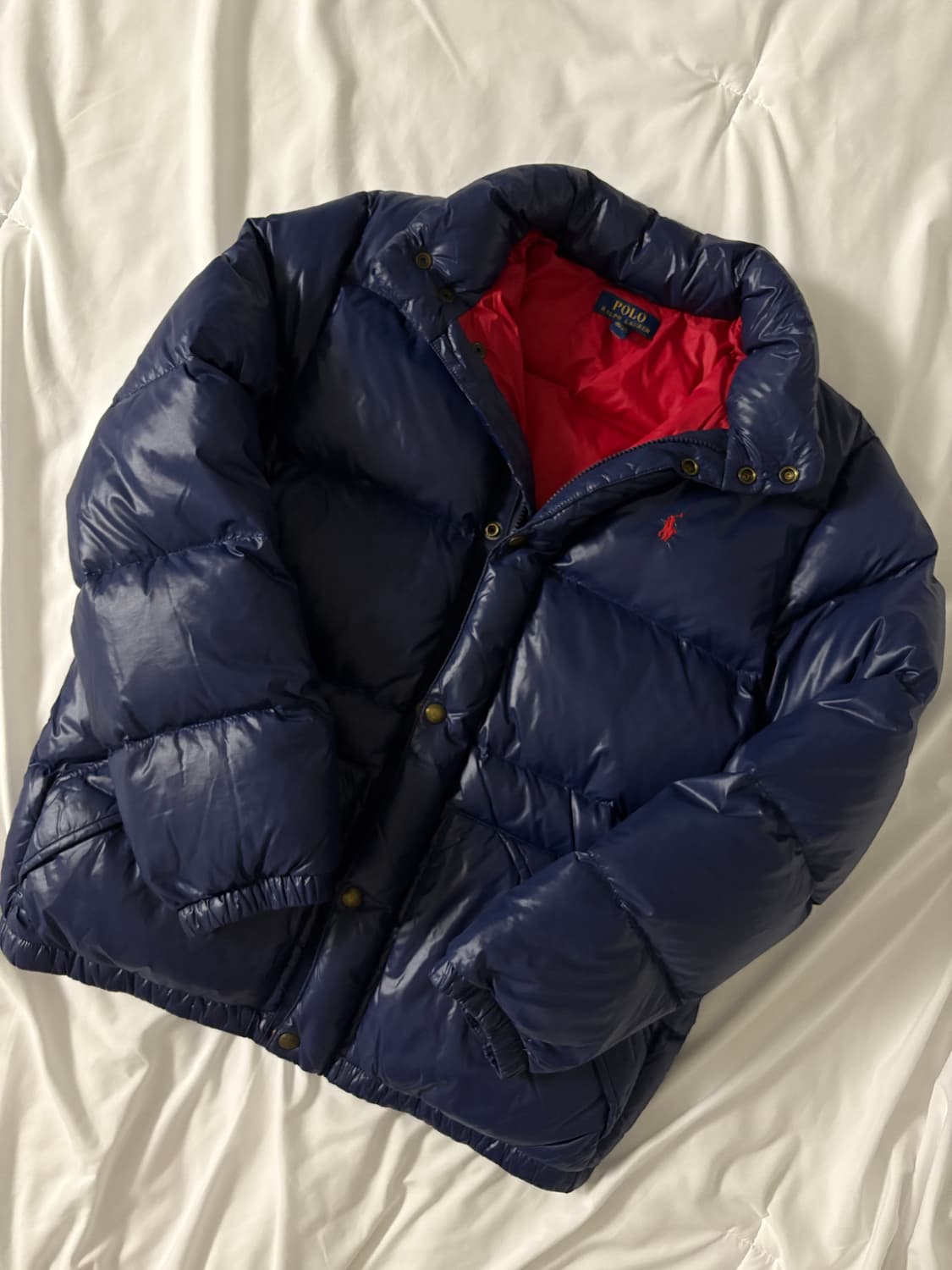 폴로 랄프로렌 유광 패딩  상품이미지3