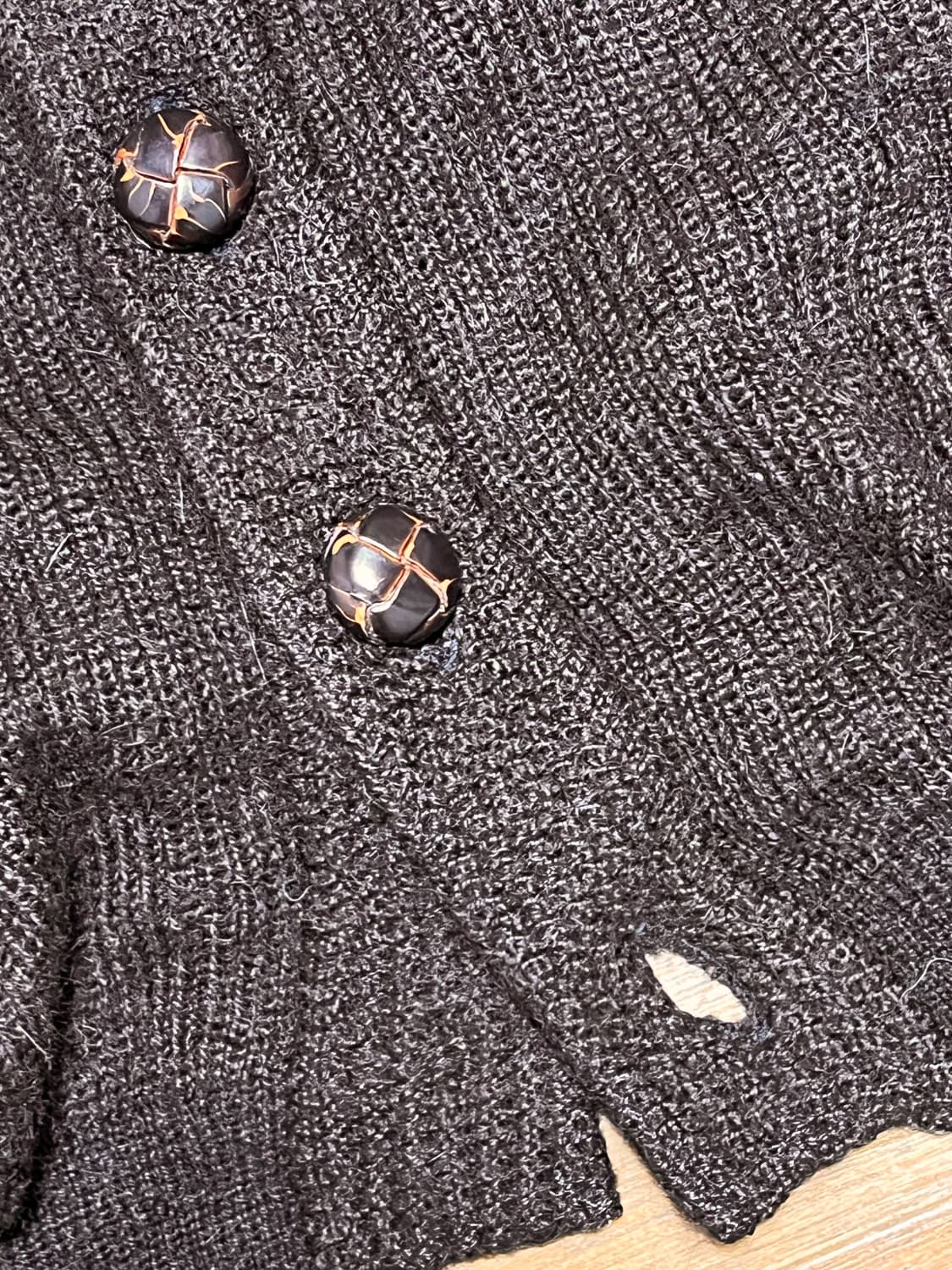 80s 빈티지 dezert 데저트 울 가디건 상품이미지6