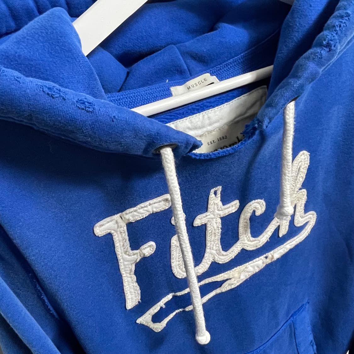 [2XL] 아베크롬비 빈티지 데미지 후드티 상품이미지3