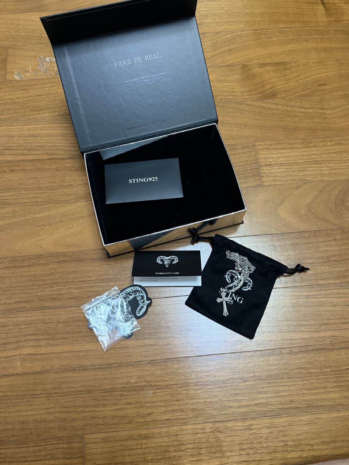 스팅925 Royal Cross Pendant L사이즈 상품이미지1
