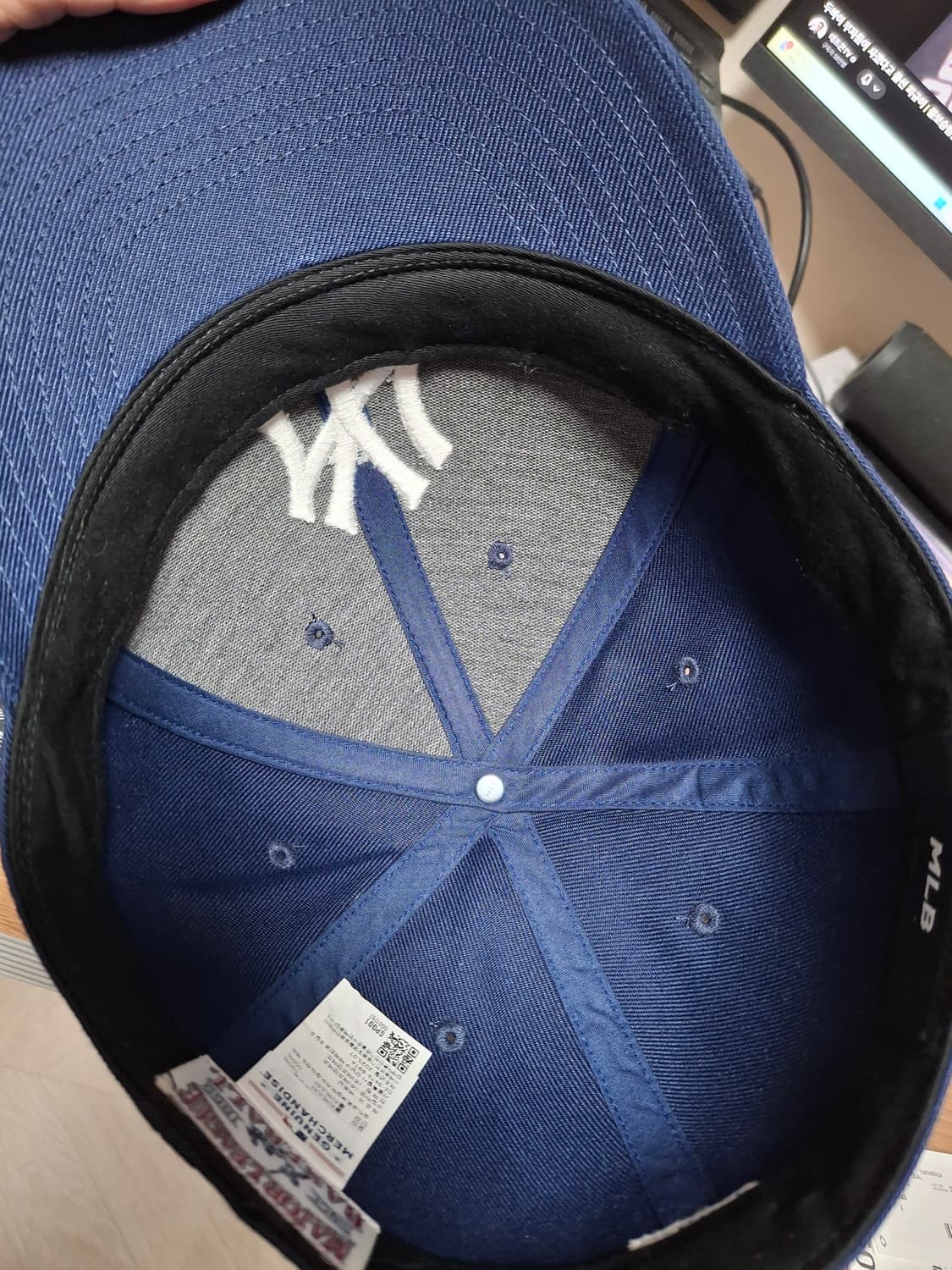 MLB 양키스 볼캡 네이비 61호 상품이미지5