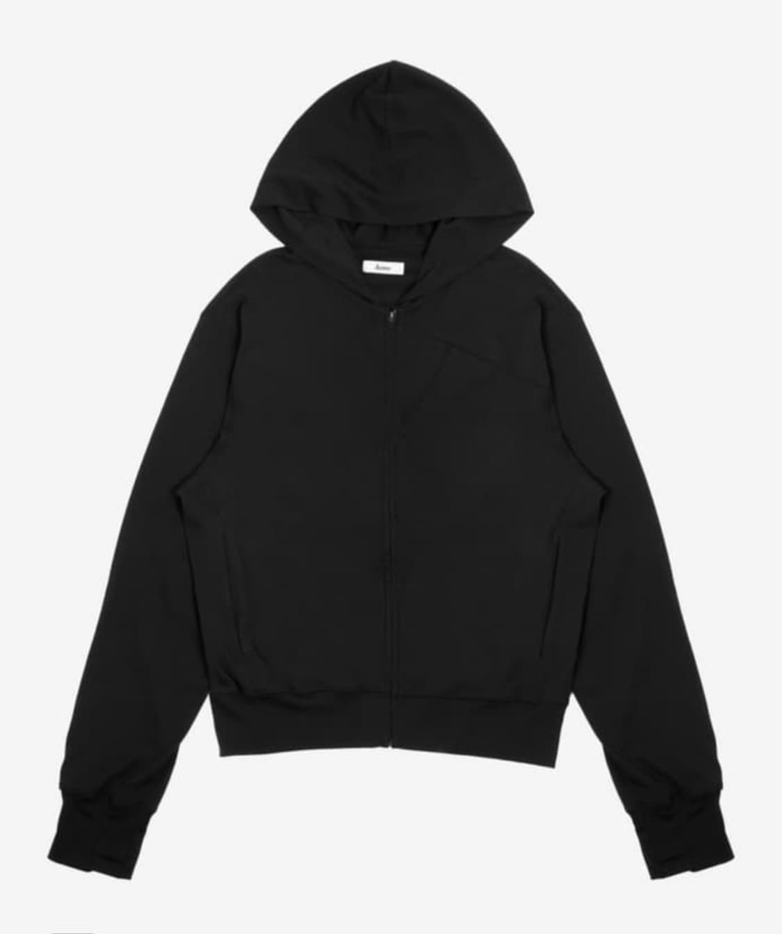 (1) asien 후드집업 블랙 상품이미지1