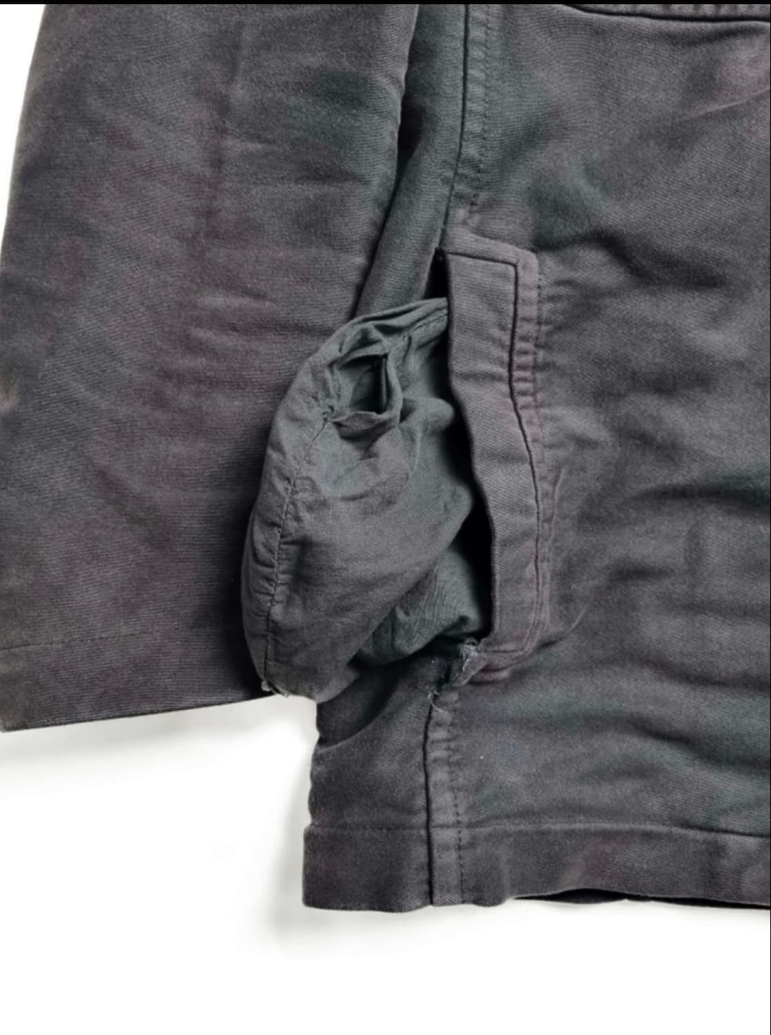 Matin margiela moleskin 2way jacket 04aw 상품이미지4